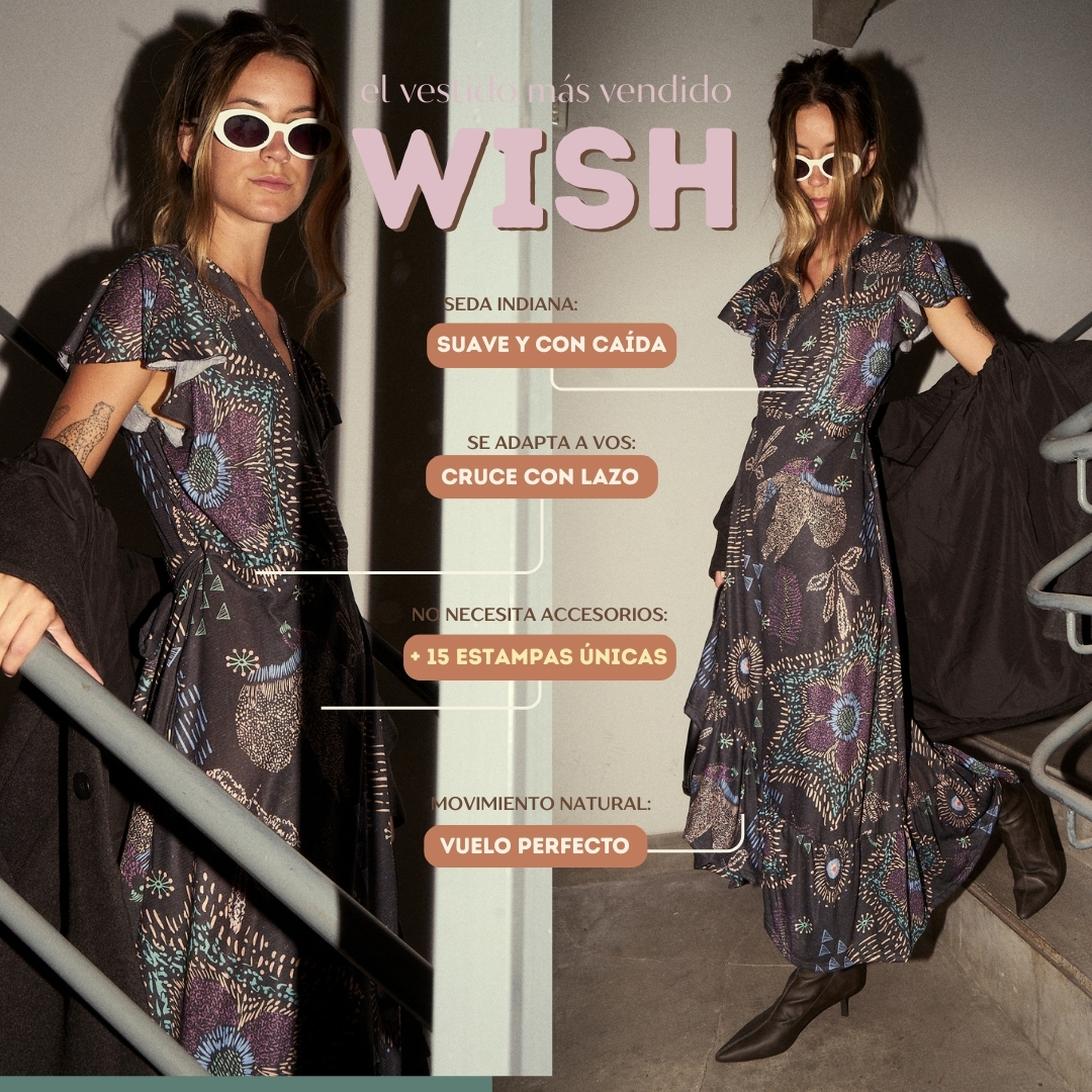 Vestido WISH INDI PASIONARIA